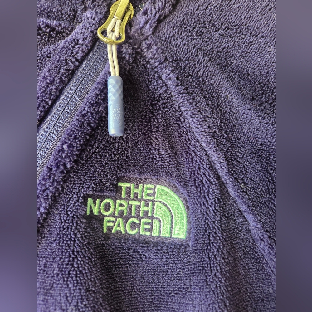 The North Face Bellarine Fleece Jacket Deep Purple Like New Size Small - Picture 9 of 13